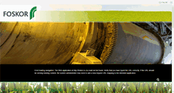 Desktop Screenshot of foskor.co.za